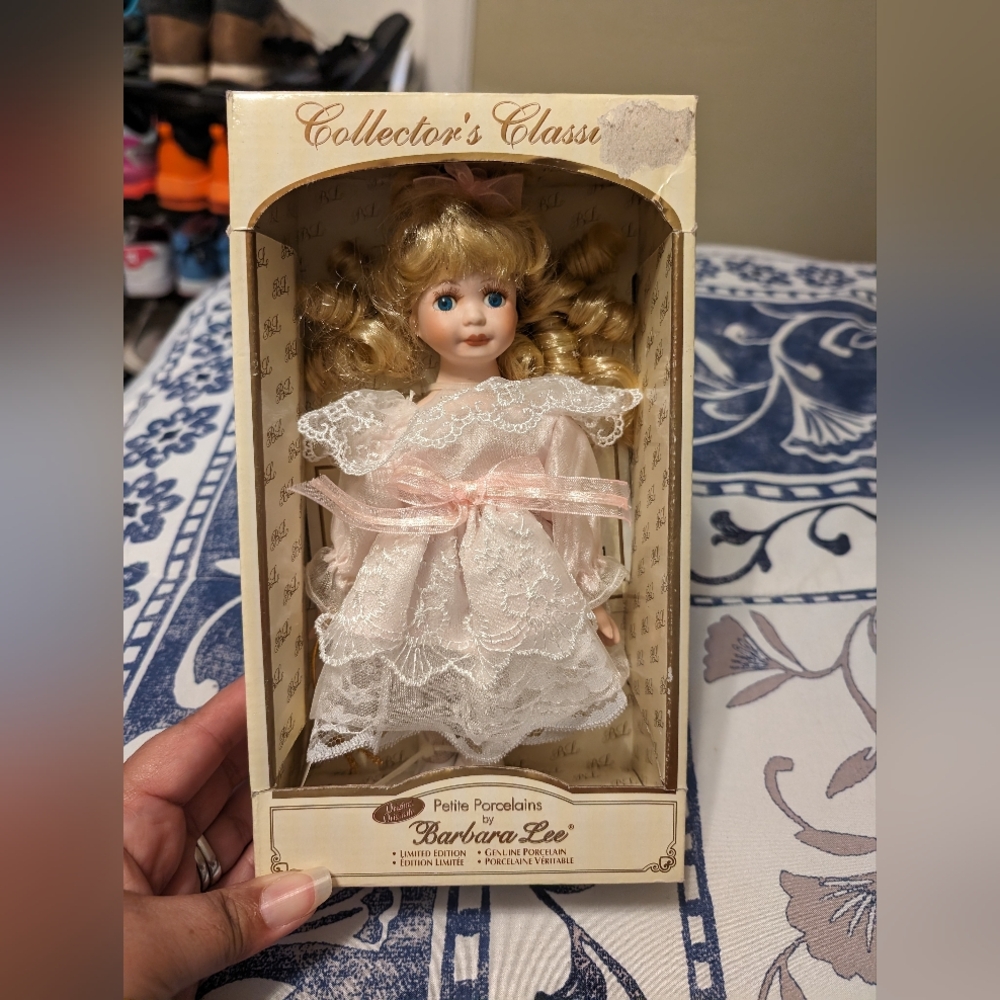 Petite Porcelain Doll